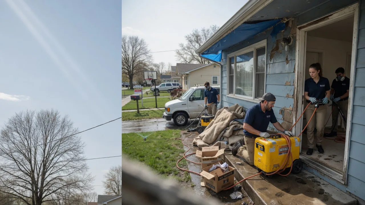 Basement Flood Cleanup in Joppa, IL near me